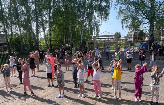 Шестой день в пришкольном лагере "Движение Первых".