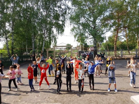Одиннадцатый день пришкольного лагеря "Движение Первых".